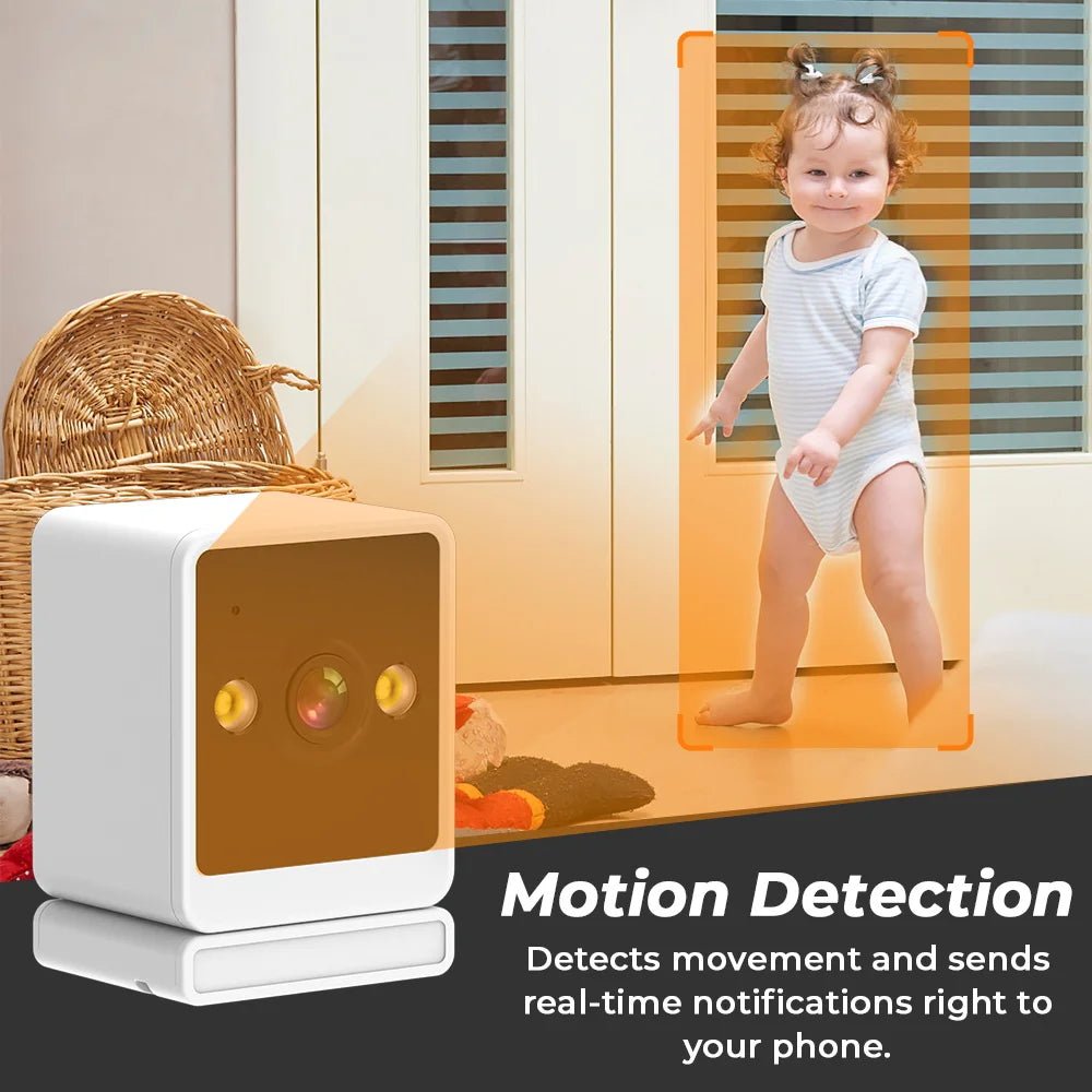 1080P HD Wifi Camera Indoor Mini Surveillance Camera For Baby Monitor Pet Video Record 2 Ways Audio Security Camera ICSEE APP - Lily.sg Global Shopping