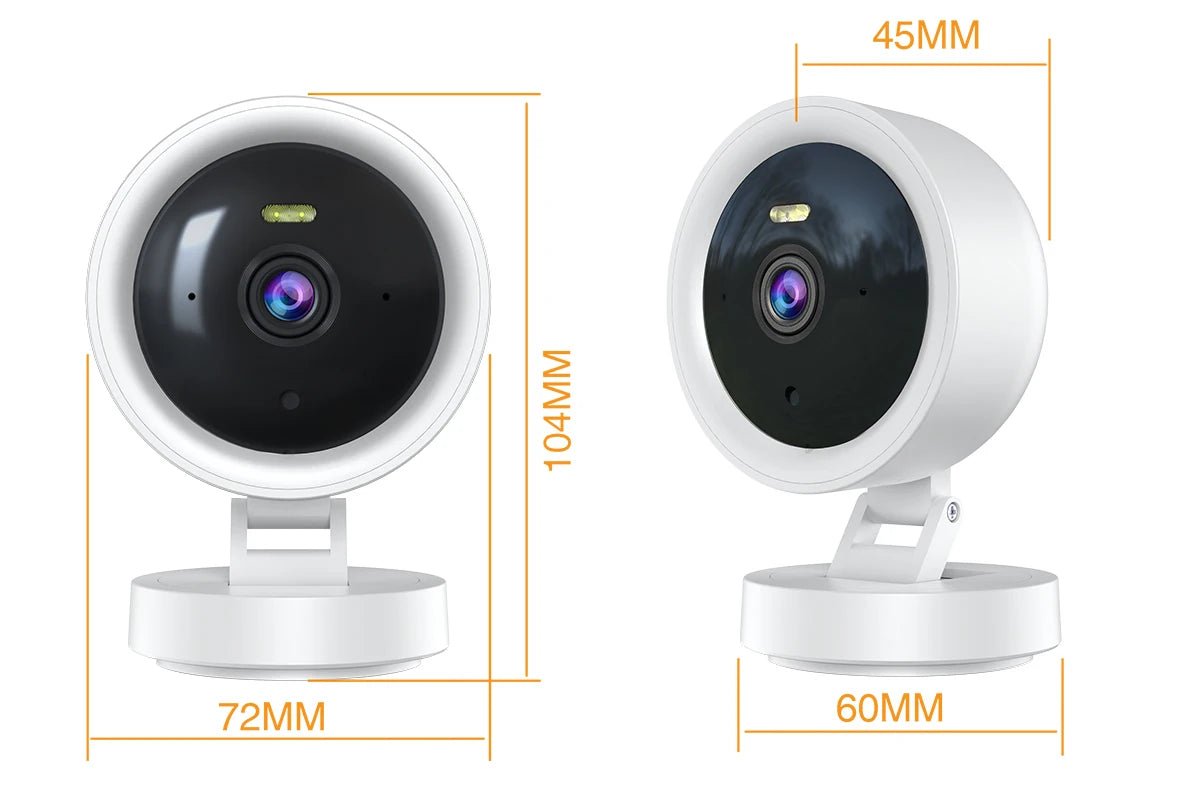 1080P WiFi Camera IP Surveillance Camera Security Baby Monitor 2MP CCTV Audio Video Color Night Vision AI Detect iCSee Mini Cam - Lily.sg Global Shopping