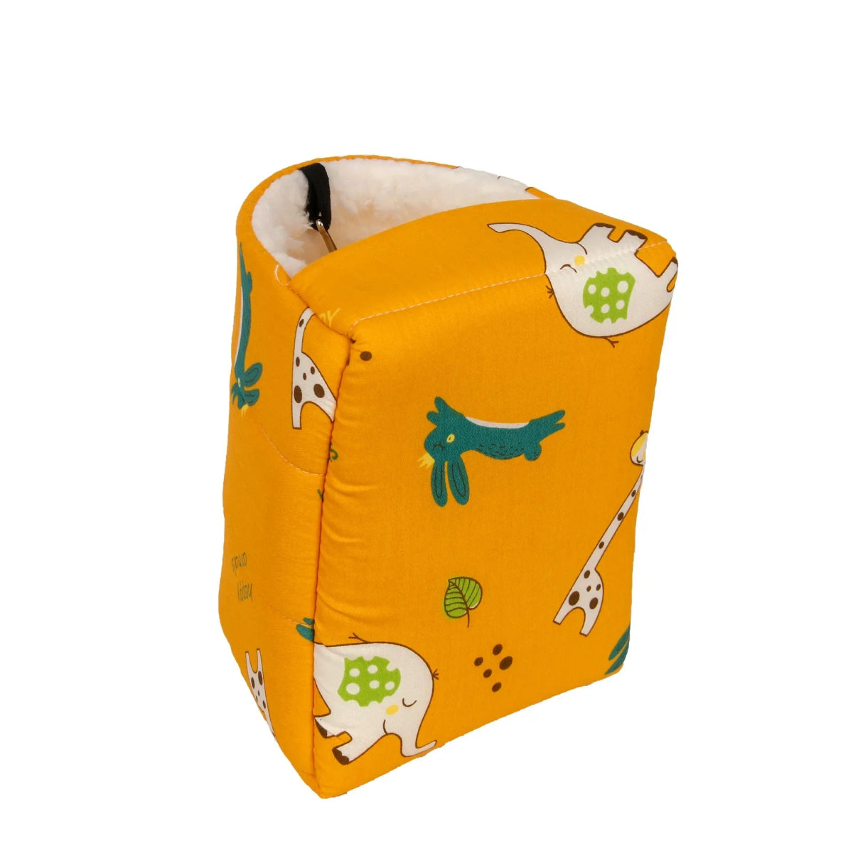 1pc Cute Print Bird Bed Mini Cage Rabbit Squirrel Mat Guinea Pig Nest Hamster House Small Animal Sleeping Bed Pet Hanging Cage - Lily.sg Global Shopping