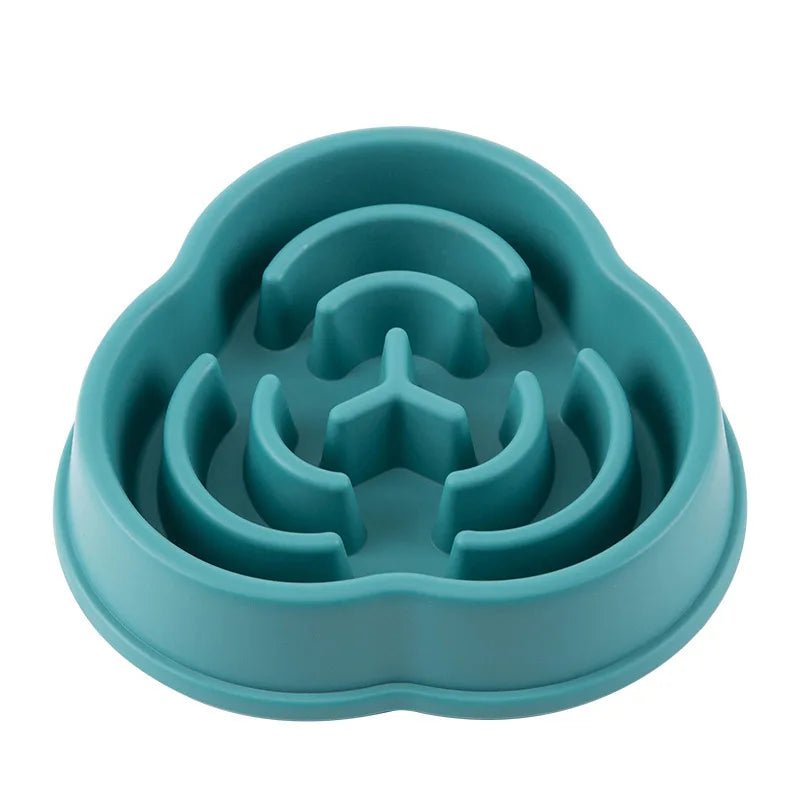 1PC Pet Slow Food Bowl Anti Choking Dog Bowl Dog Bowl Anti Overturning Pet Food Supplies and Feeding Device - Lily.sg Global Shopping