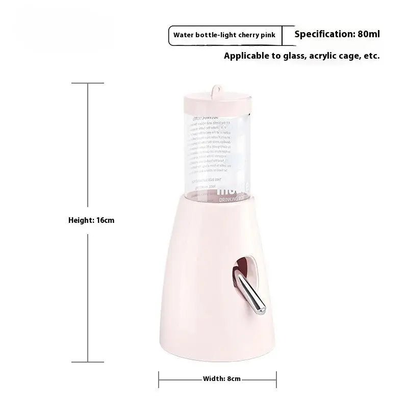 2In1 Hamster Feeder And Waterer Large Capacity Leakproof Automatic Feeder Food Water Dispenser Leak Proof Food Feeding Supplies - Lily.sg Global Shopping