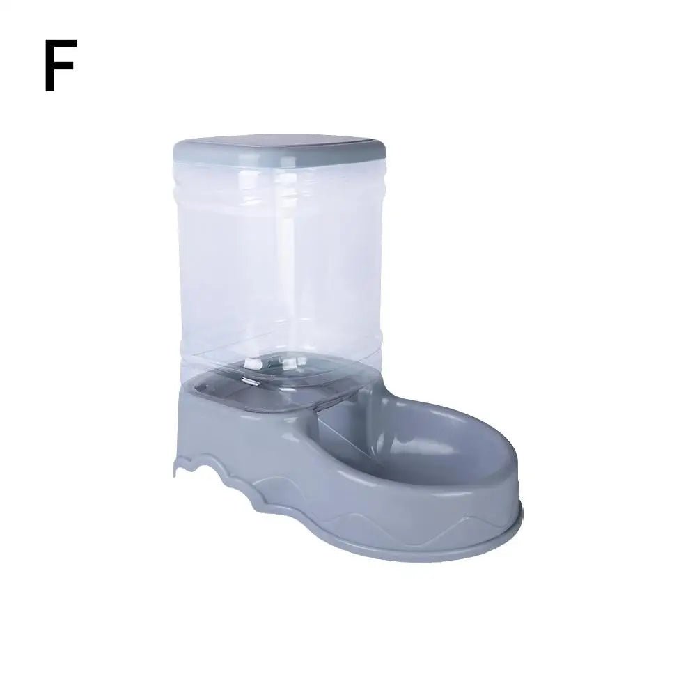 3.8L PP Material Pet Large Capacity Cat Dog Food Dispenser For Cat Dog Water Drinking Feeding Dispenser Water Bowl Accessories - Lily.sg Global Shopping