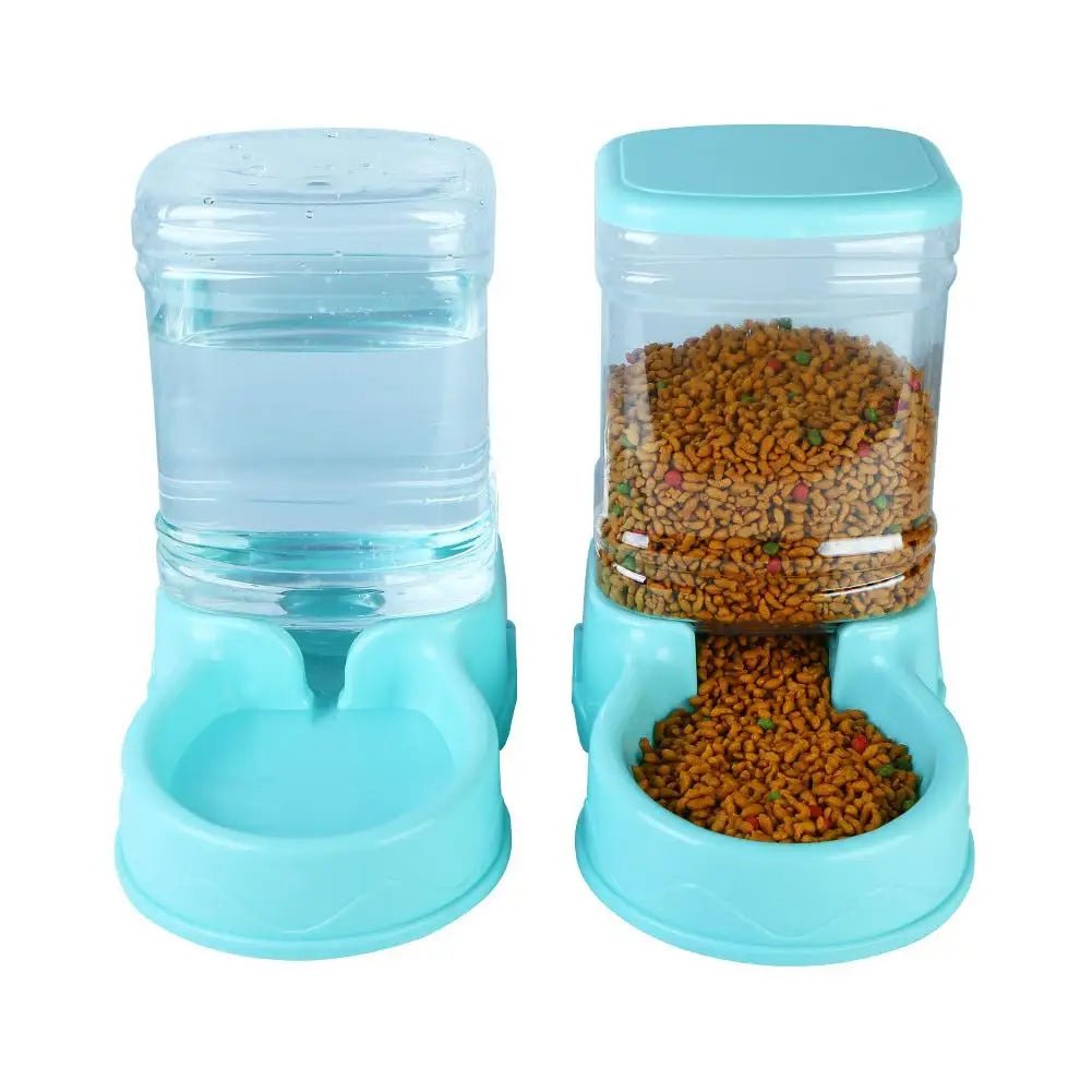 3.8L PP Material Pet Large Capacity Cat Dog Food Dispenser For Cat Dog Water Drinking Feeding Dispenser Water Bowl Accessories - Lily.sg Global Shopping
