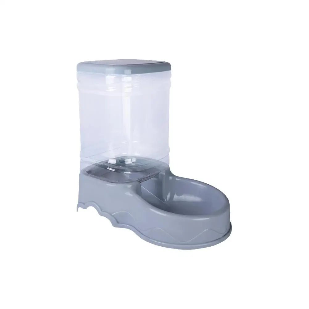 3.8L PP Material Pet Large Capacity Cat Dog Food Dispenser For Cat Dog Water Drinking Feeding Dispenser Water Bowl Accessories - Lily.sg Global Shopping