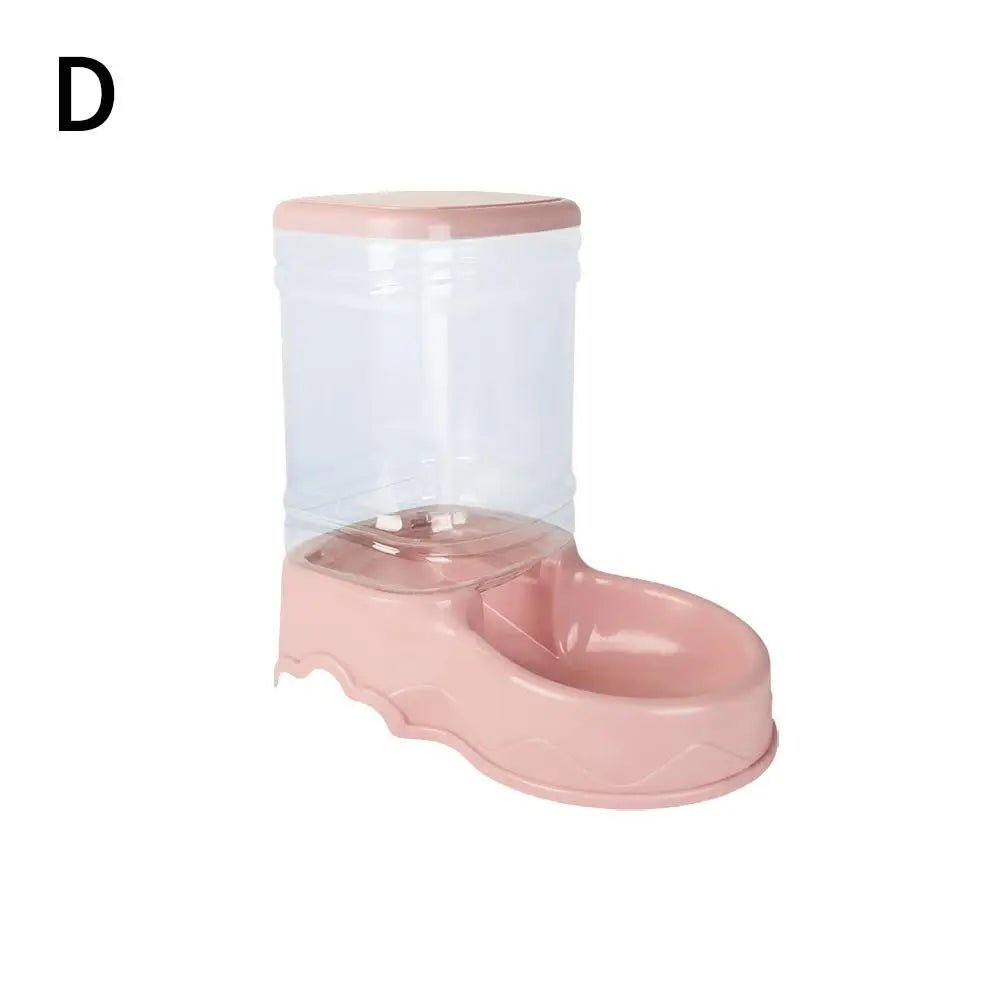 3.8L PP Material Pet Large Capacity Cat Dog Food Dispenser For Cat Dog Water Drinking Feeding Dispenser Water Bowl Accessories - Lily.sg Global Shopping