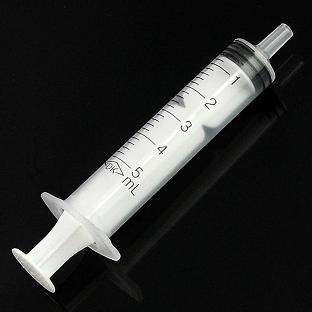 5 - 100Pcs 1ML 3ML 5ML Small Syringe Without Needles Analyze Disposable Nutrient Plastic Syring Injectors Ink Pets Feeding Tool - Lily.sg Global Shopping