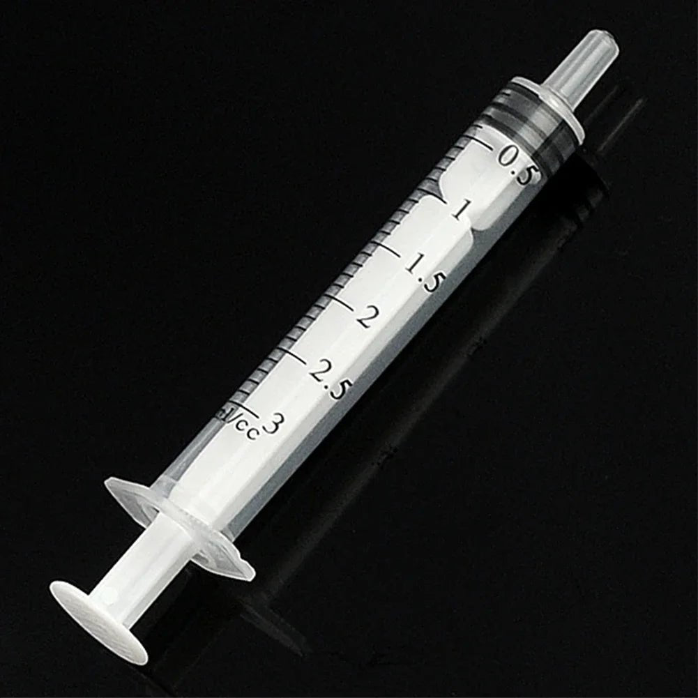 5 - 100Pcs 1ML 3ML 5ML Small Syringe Without Needles Analyze Disposable Nutrient Plastic Syring Injectors Ink Pets Feeding Tool - Lily.sg Global Shopping