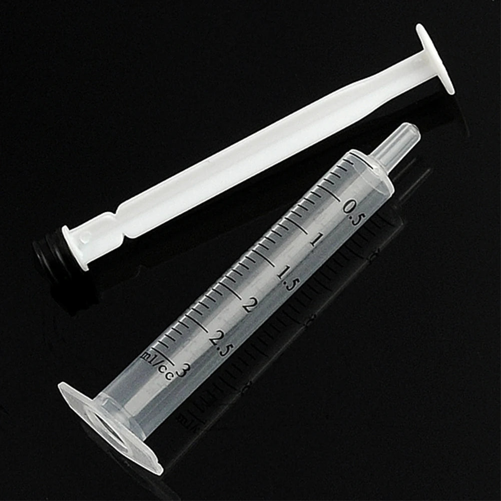 5 - 100Pcs 1ML 3ML 5ML Small Syringe Without Needles Analyze Disposable Nutrient Plastic Syring Injectors Ink Pets Feeding Tool - Lily.sg Global Shopping