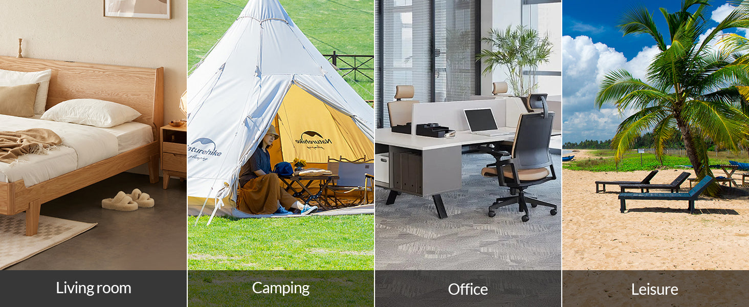 Bestrip Inflatable Couch, Air Mattress Sofa Bed Camping Air Chair For Backyard Beach Travel Camping Picnic Outdoor Furniture