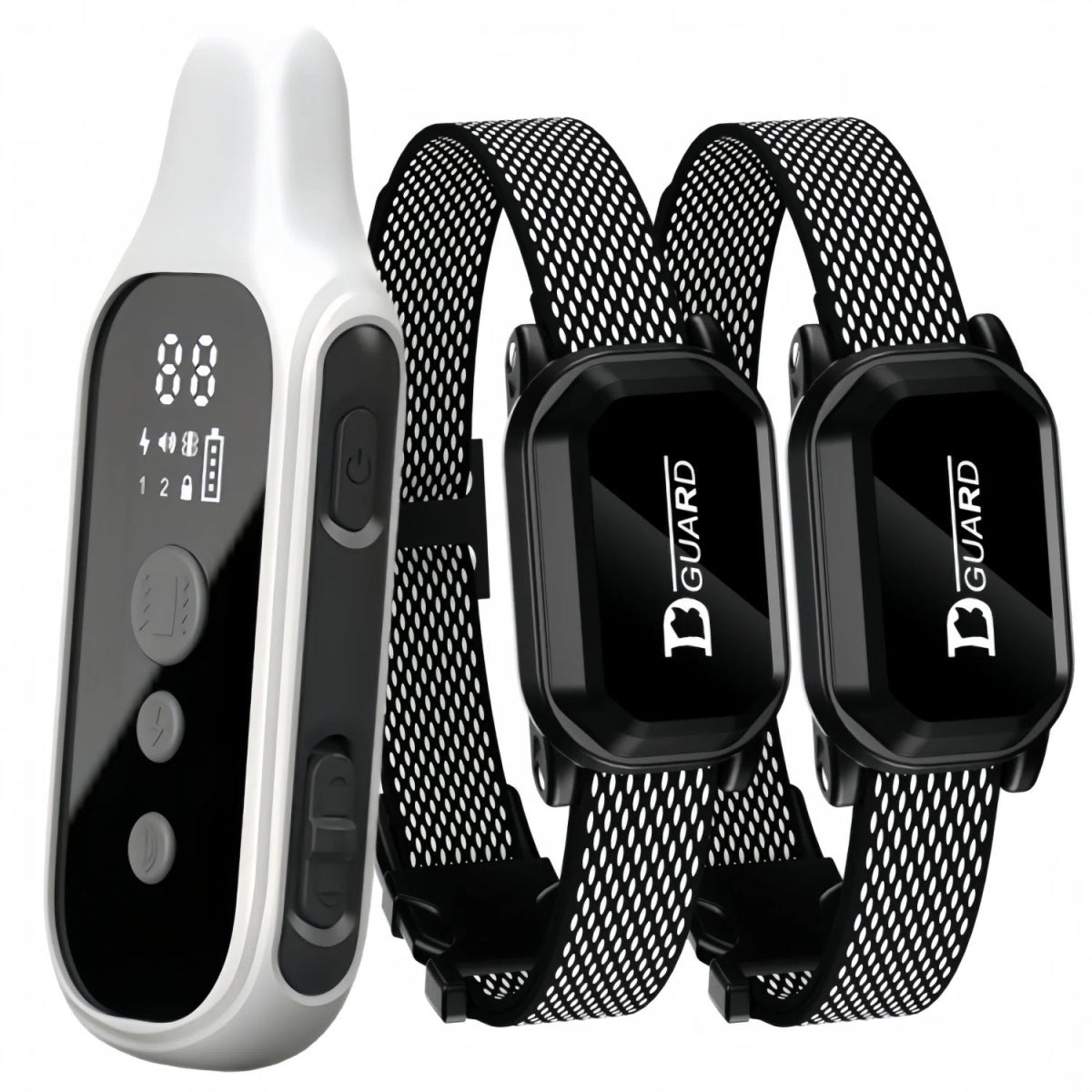 800m Digital Dog Training Collar Waterproof Rechargeable Remote Control Pet with LCD Display for All Size Shock Vibration Sound - Lily.sg Global Shopping