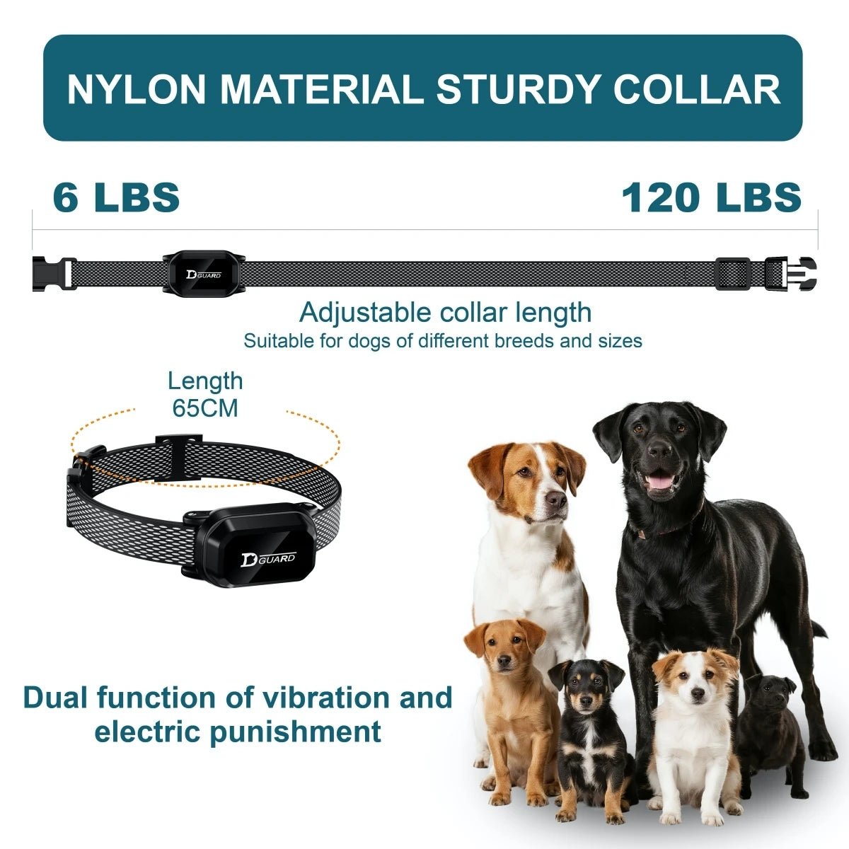 800m Digital Dog Training Collar Waterproof Rechargeable Remote Control Pet with LCD Display for All Size Shock Vibration Sound - Lily.sg Global Shopping