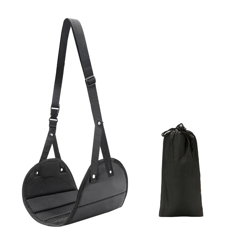 Airplane Footrest Travel Hammock Office Hammock with Airplane and High-speed Rail Footrest Hammock Foot Stepping Travel Artifact