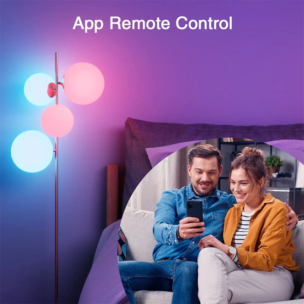 15W WiFi Smart Led Light Bulb E27 LED RGBCW Smart Bulb Voice Control Via Google Home Tuya Smart Life App Alexa RGB Lamp 110-220V