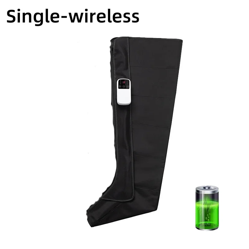 Jinkairui Rechargeable Professional Leg Massager 360° Airbag Wrapping Portable Wireless Design