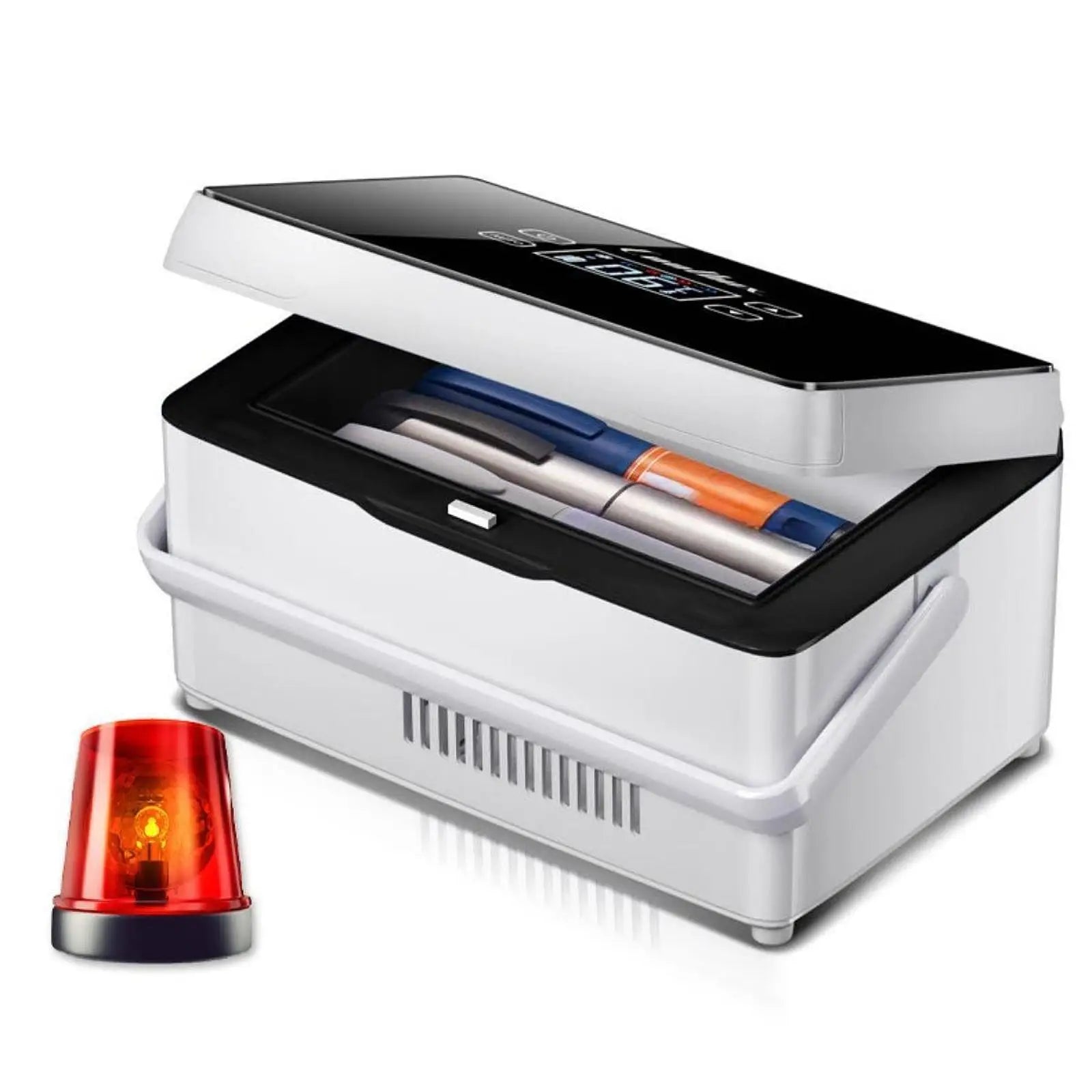 Insulin Cooler Travel Box Mini Insulin Case Medicine Cooler Portable Diabetic Box Keeping Cooling Car Cooler Box LED Display