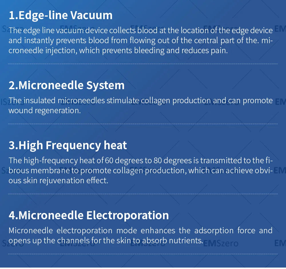2025 New rf face lifting machine rfmicroneedling machine needle morpheus 8stretch marks removal