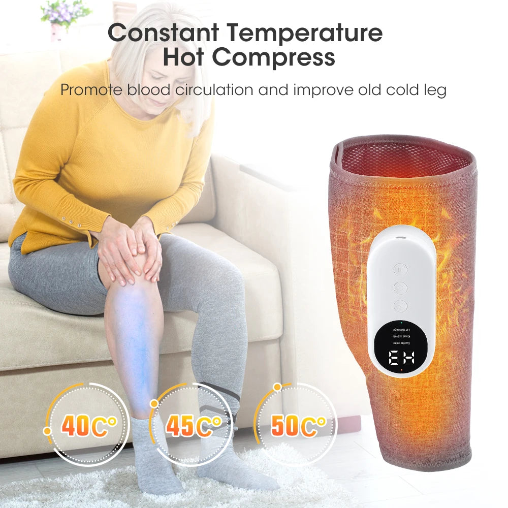 Electric Leg Calf Massager 3 Modes Air Pressure Leg Massage Airbag Vibration Wireless Leg Massage Muscle Relax Health Care