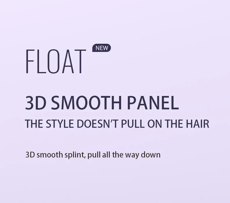 Combining straightening and curling functions, this hair straightener and curling iron is gentle on hair, offering both straight