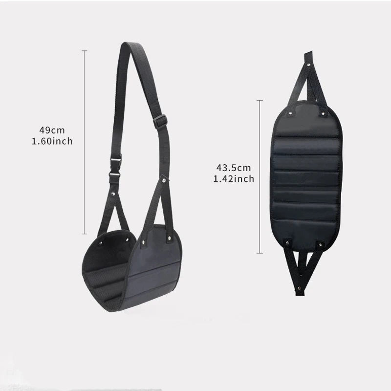 Airplane Footrest Travel Hammock Office Hammock with Airplane and High-speed Rail Footrest Hammock Foot Stepping Travel Artifact