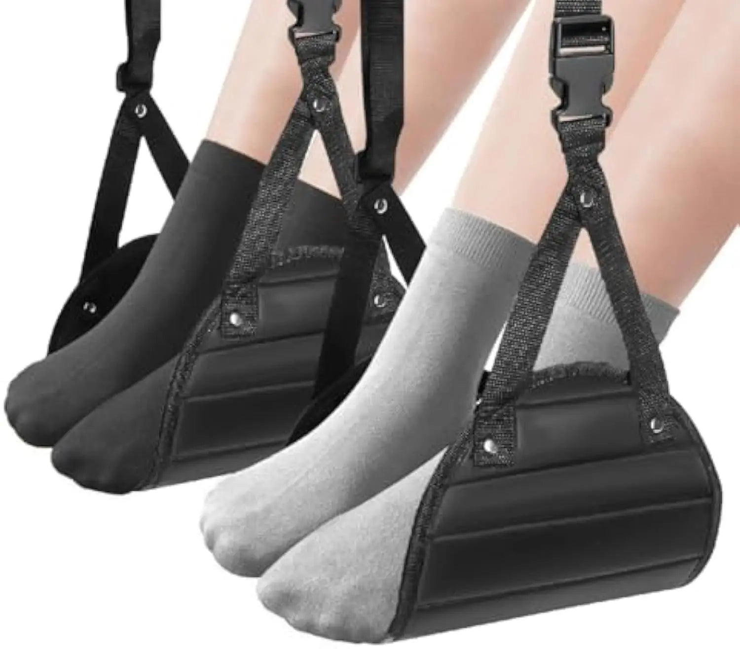 Airplane Footrest Travel Hammock Office Hammock with Airplane and High-speed Rail Footrest Hammock Foot Stepping Travel Artifact