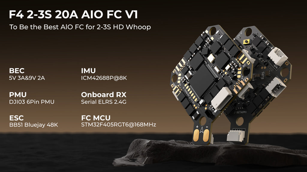 BETAFPV Pavo20 O4 Pro O3 Brushless Whoop Quadcopter  (without HD Digital VTX & Camera) No Battery 2025