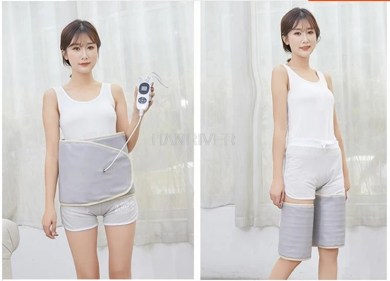 Legs Massage Instrument Device Infrared Heating Belt and Arm Slimming Sauna Stovepipe 110-240V EU UK US Plug