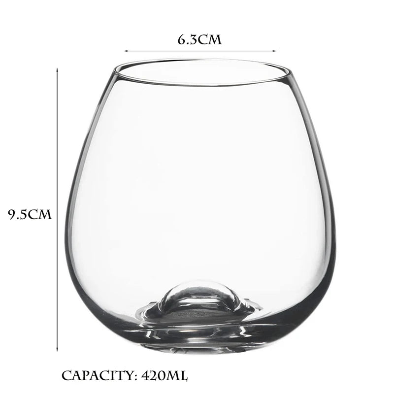 Whiskey Glass, Old Fashioned Rocks Glasses Tumblers, Glassware for Cocktail Scotch, Bourbon, Gin, Voldka, Brandy