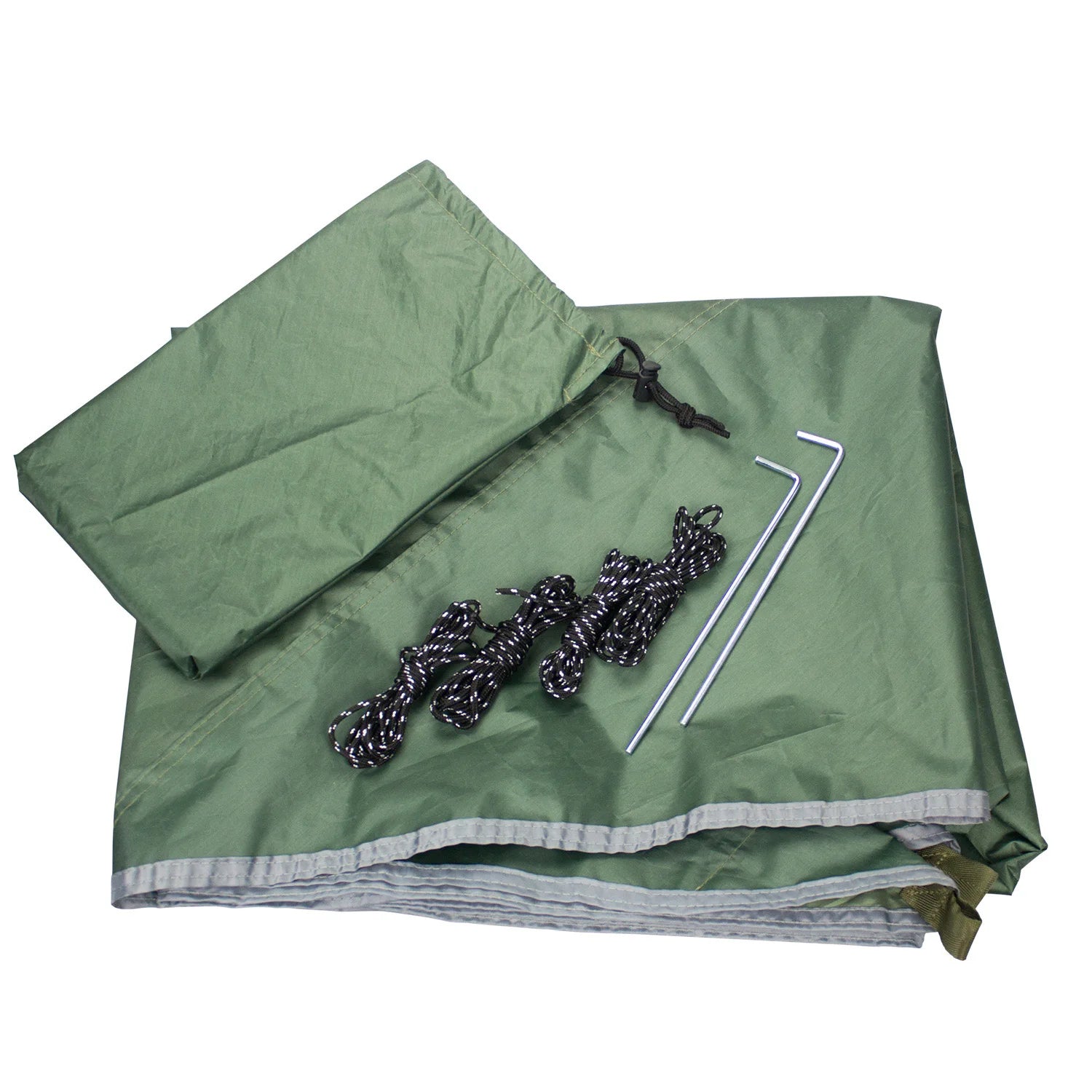 Portable Mosquito Net Nylon Camping Hammock with Waterproof Rain Fly Canopy Tarp  for Outdoor Hanging Bed Sleeping