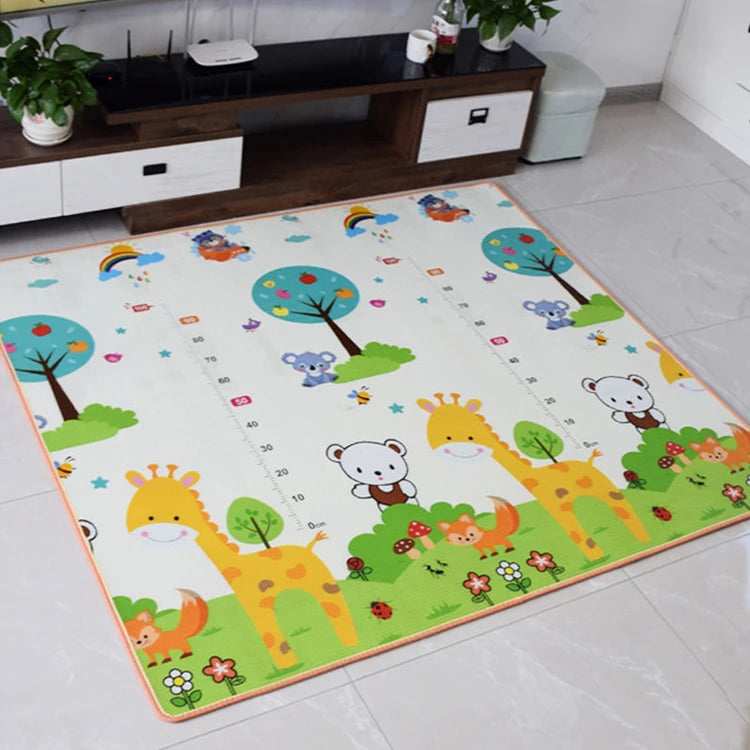 Baby Play Mat Waterproof XPE Soft Floor Playmat Foldable Crawling Carpet Kid Game Activity Rug Folding Blanket Educational Toys