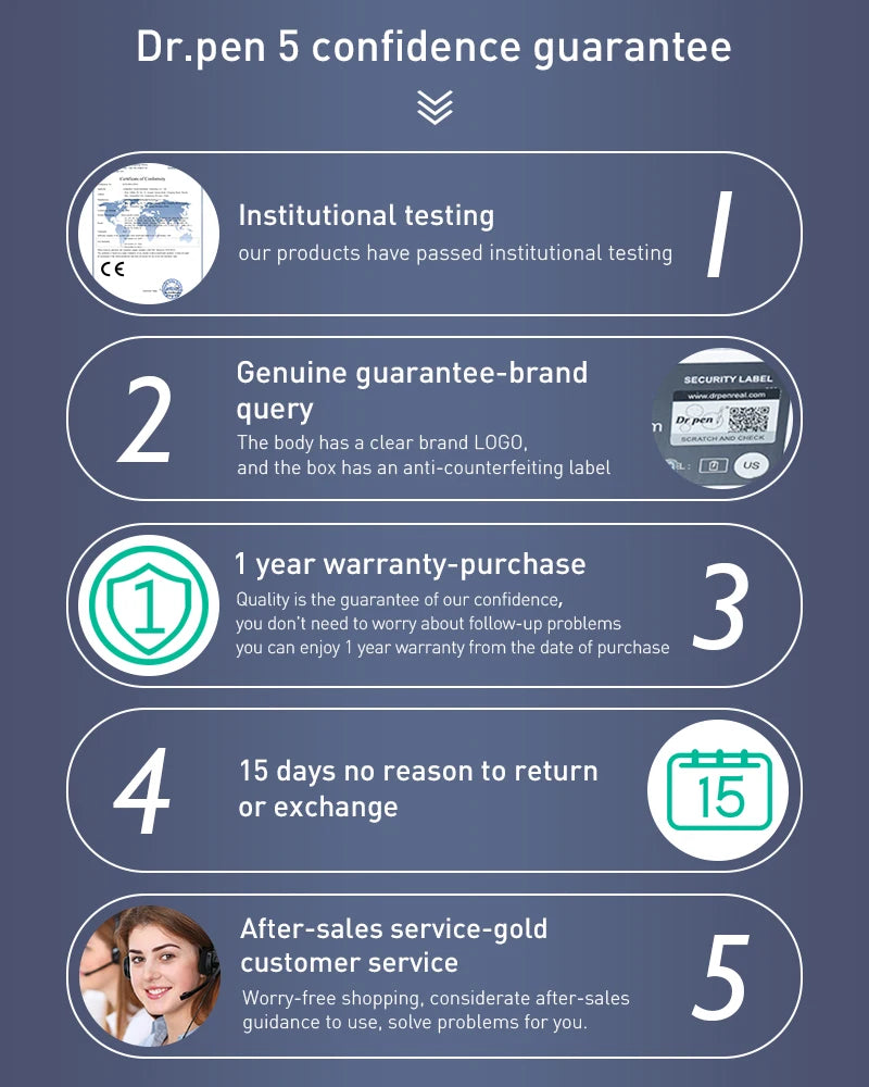 Authentic Dr pen Ultima M8S With 22 pcs Needle Pin Anti Back Flow Microneedling Pen Skincare Wireless  Derma Pen Beauty Machine