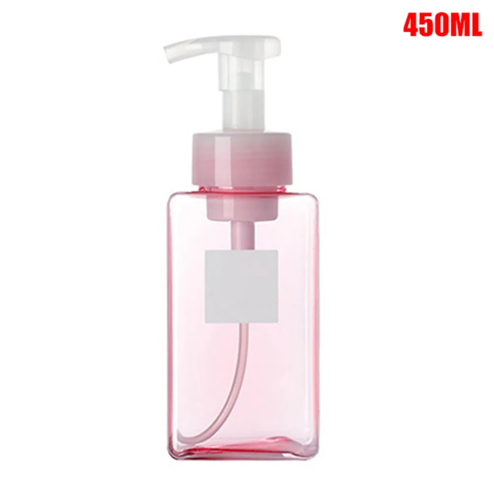 Soap Despenser Portable Foam Pumps Bottle 250/450/650ml Manually Press Soap Foaming Mousses Liquid Dispensers Bathroom Bottling