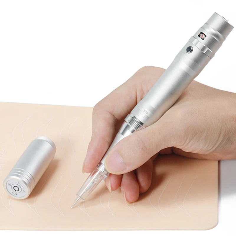 Wireless PMU Machine Permanent Makeup for Eyebrows Miroblading Eyeliner Lip Microshading Professional Rotary Tattoo Pen Gun Kit