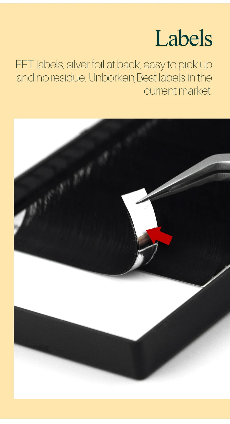 H&L SINCE 1990 20Rows Individual Eyelash Extensions Lashes Maquiagem Cilios for  Soft Natural Faux Mink Eyelashes for