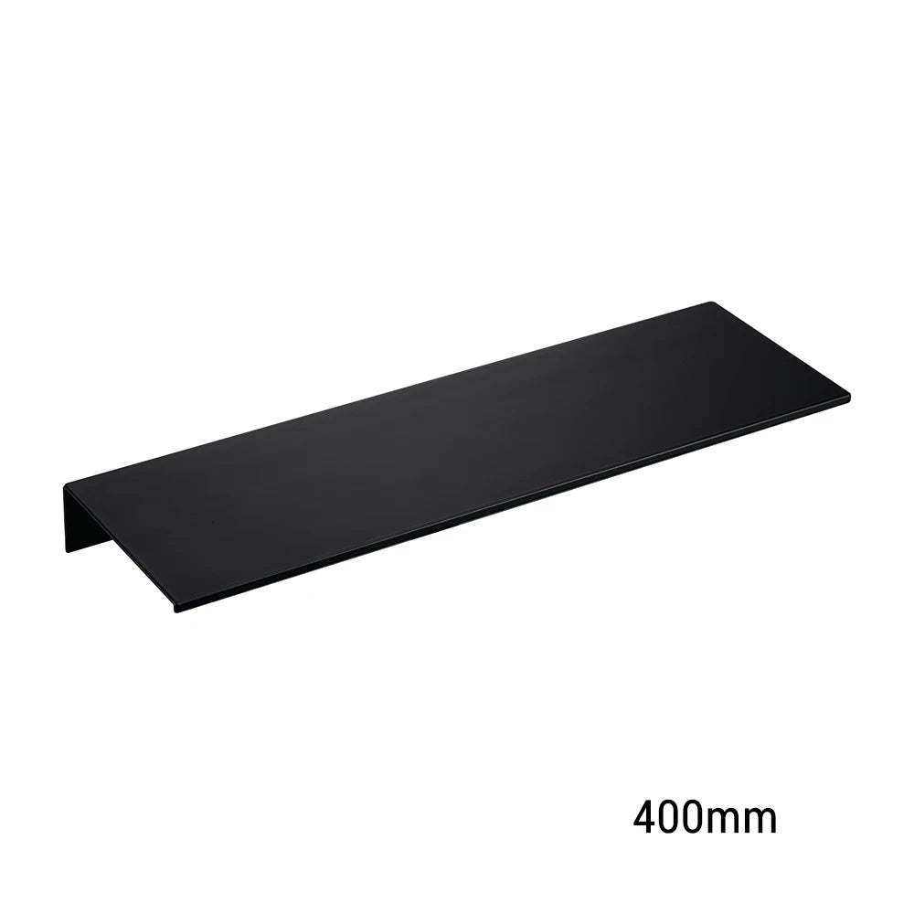 Black White Aluminum Alloy Wall-Mounted Kitchen Shower Room Bedroom Device Bathroom Accessories Organizer Shelf