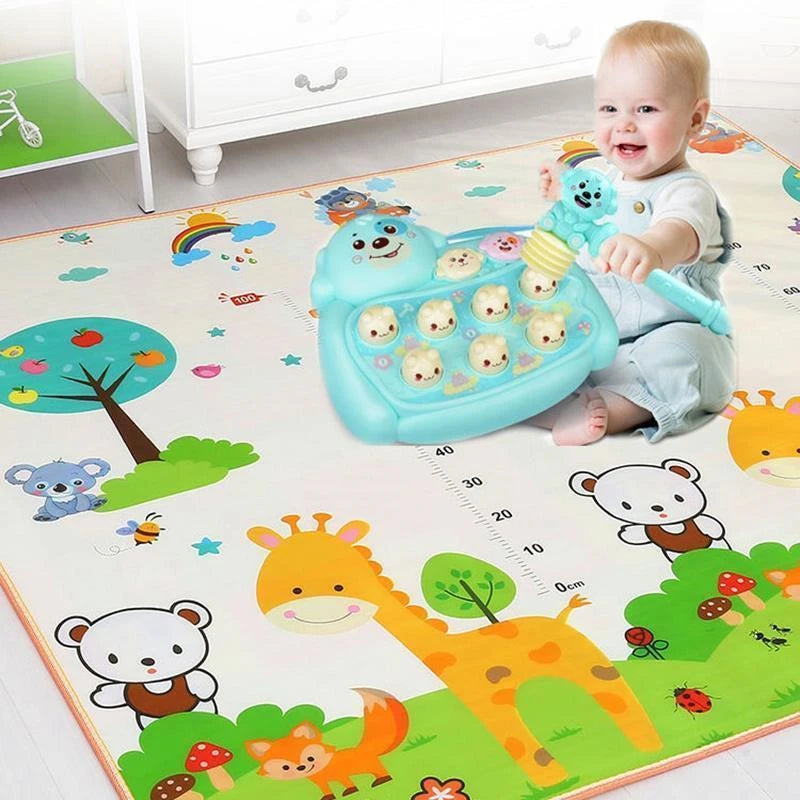 Baby Play Mat Waterproof XPE Soft Floor Playmat Foldable Crawling Carpet Kid Game Activity Rug Folding Blanket Educational Toys