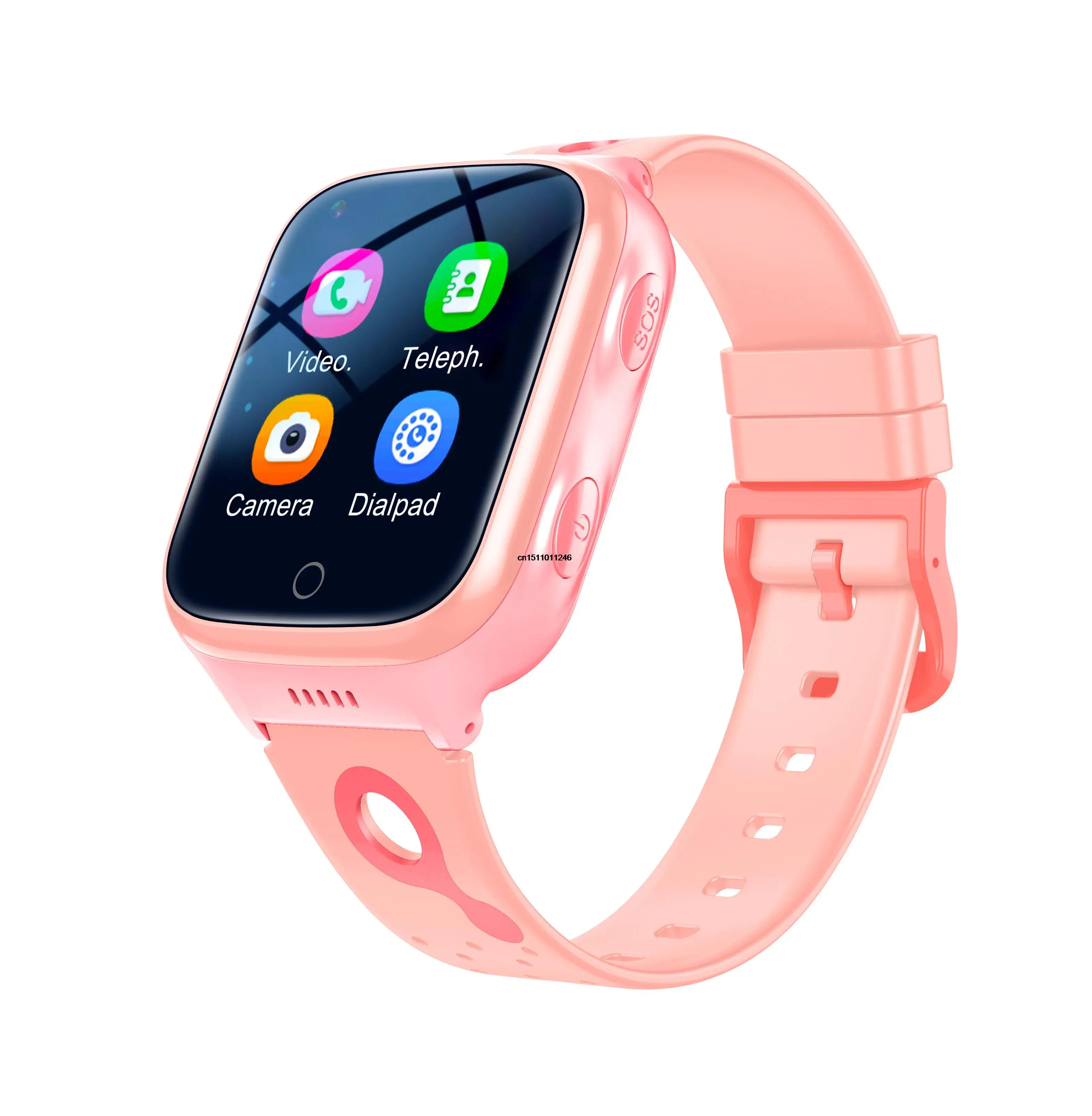 KGG 4G Smart Watch Kids GPS WiFi 1000mAh Video Call Tracker Location SOS Call Back Monitor Phone Watch Smartwatch Children Gifts