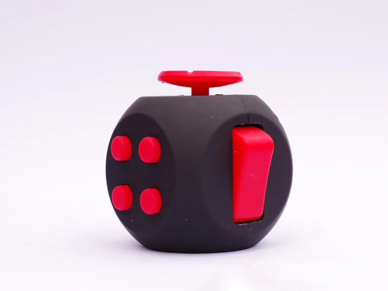 Fidget Cube EDC Anti Stress Relief Toys Anxiety Antistress Sensory Fidgeting Dice Toy For Kids Adults Autism ADHD Focus 12 Sides