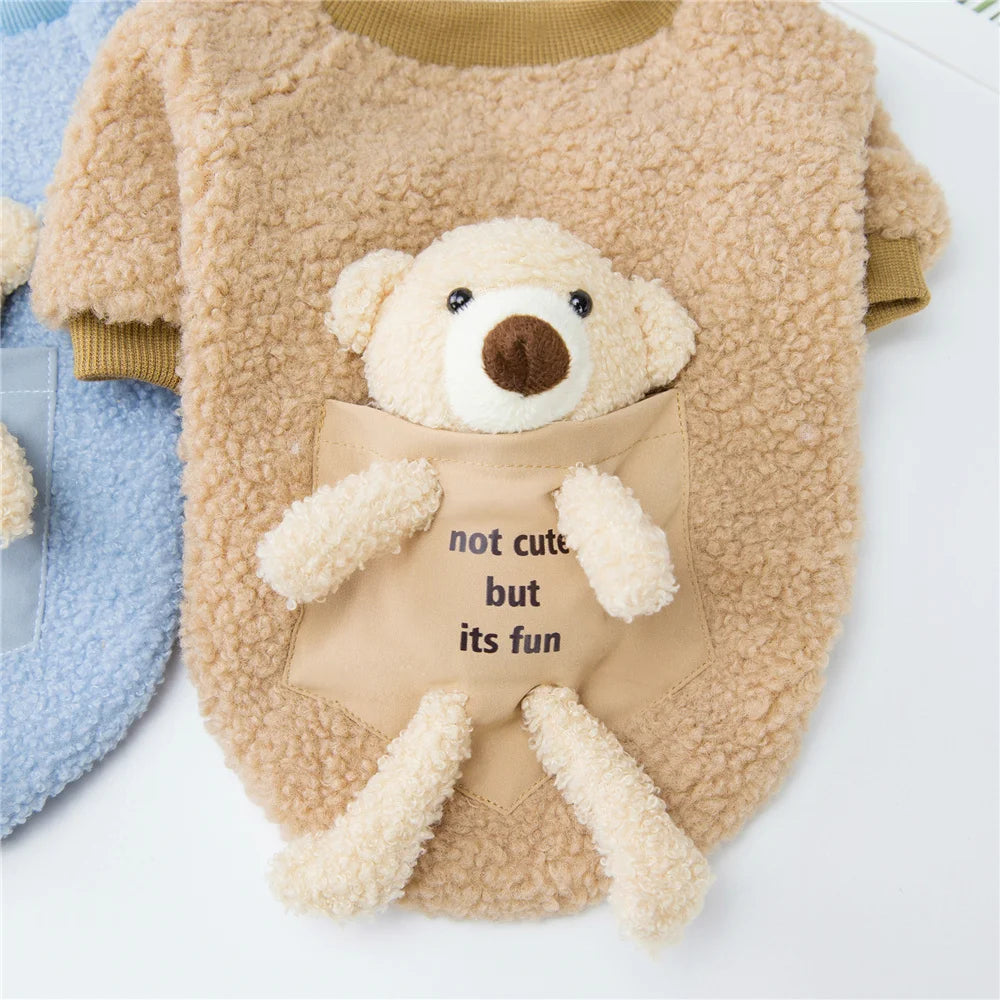 Pet Cats Dog Clothes Winter Warm Down Jacket For Small Dogs Cotton Chihuahua Hooded Clothes Dog Windproof Clothing Coat Apparel