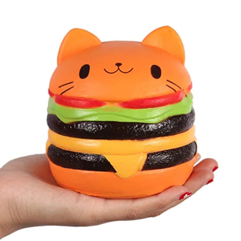 Jumbo Chocolate Biscuits Cheese Cute Squishy Slow Rising Squeeze Squishies Toy Scented Stress Relief Toys Gift for Kids