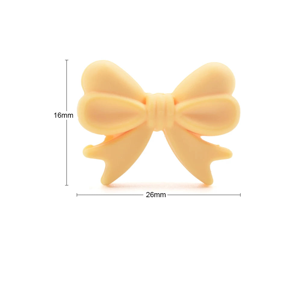 LOFCA 10pcs/lot Silicone Crown Beads BPA Free Silicon Teething Beads Baby Chew Teething Necklace DIY Pacifier Clips Accessory