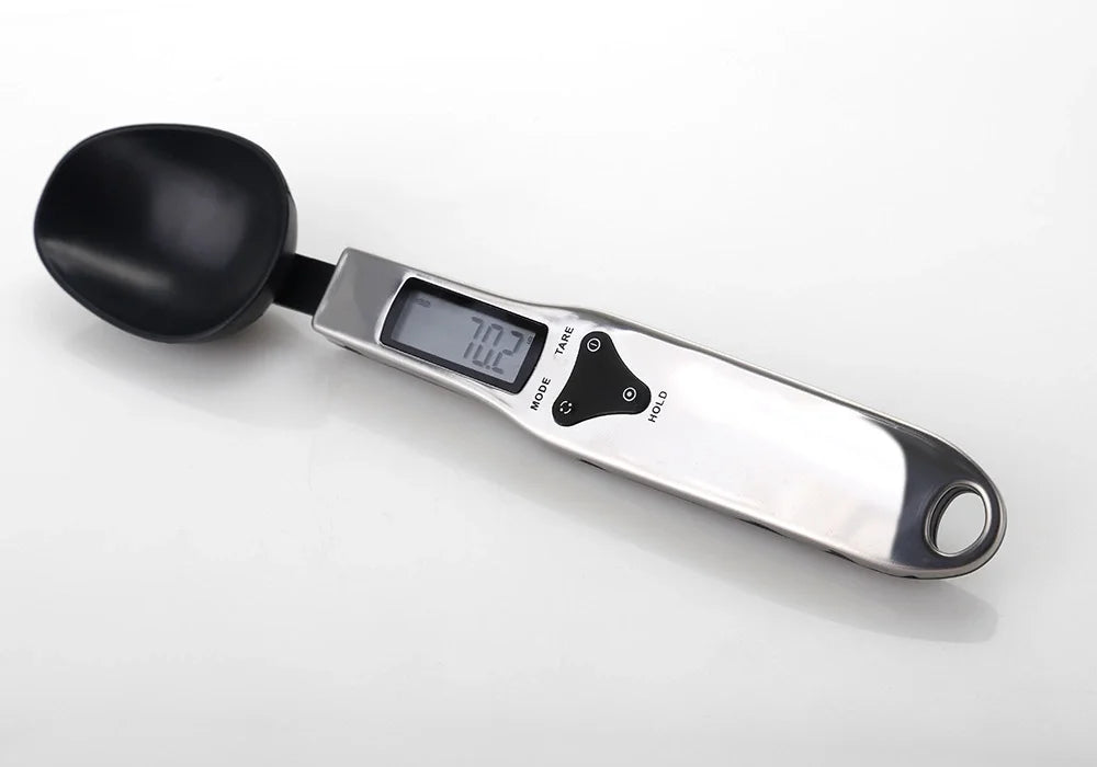 stainless steel LCD Digital Scale Measuring Spoon Gram Electronic Spoon Weight Volumn for Food powder cooking baking drop