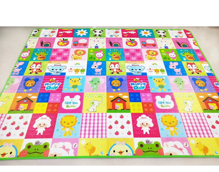 Baby Play Mat Waterproof XPE Soft Floor Playmat Foldable Crawling Carpet Kid Game Activity Rug Folding Blanket Educational Toys