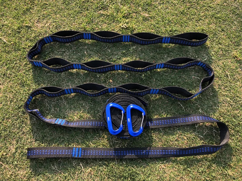 280cm length Super Strong Hammock Strap Hanging Hammock Belt Hamaca Hamak for Camping,Traveling,Portable Hanging Tree Rope