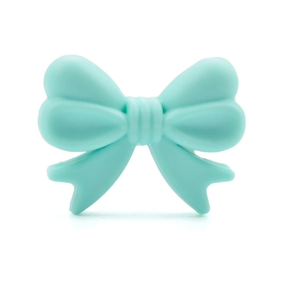 LOFCA 10pcs/lot Silicone Crown Beads BPA Free Silicon Teething Beads Baby Chew Teething Necklace DIY Pacifier Clips Accessory