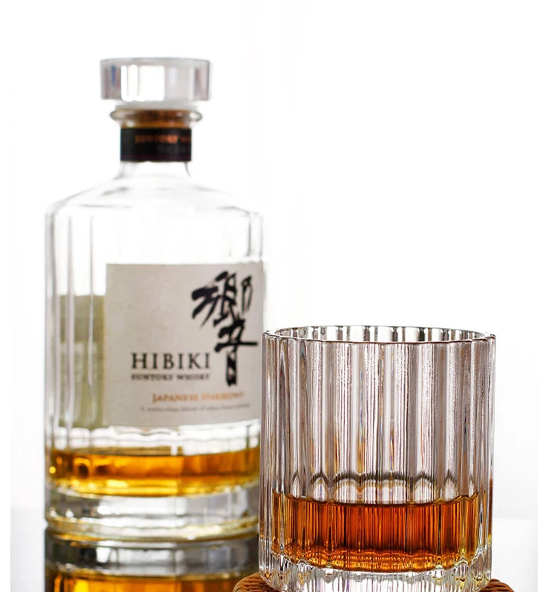 Whiskey Glass, Old Fashioned Rocks Glasses Tumblers, Glassware for Cocktail Scotch, Bourbon, Gin, Voldka, Brandy