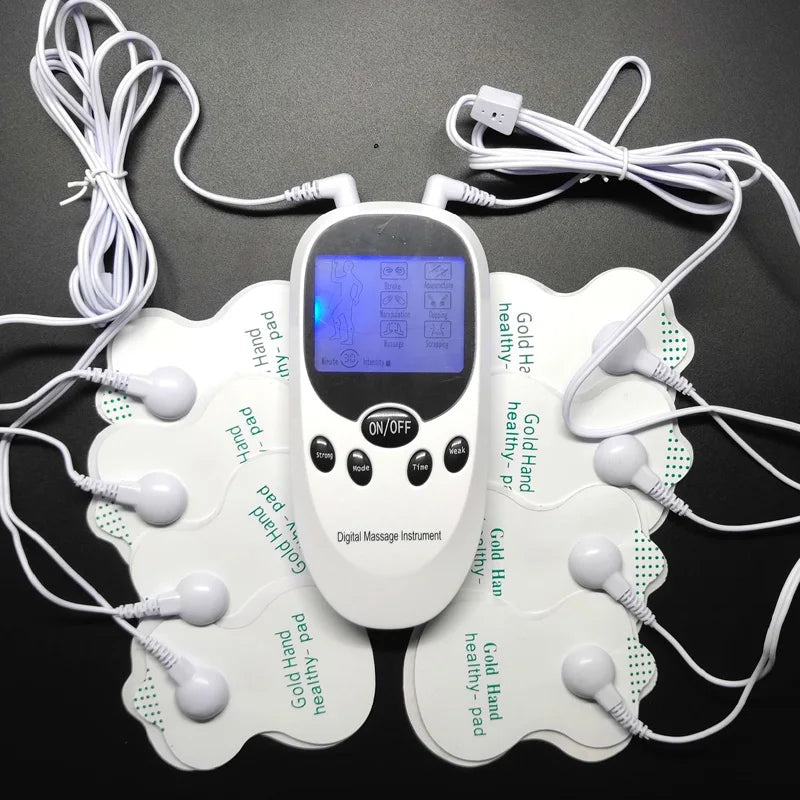 New Healthy Care Dual-channel Massager Muscle Relax Slimming Pulse Muscle Relax Slimming Pulse