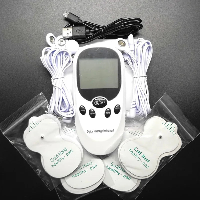 New Healthy Care Dual-channel Massager Muscle Relax Slimming Pulse Muscle Relax Slimming Pulse