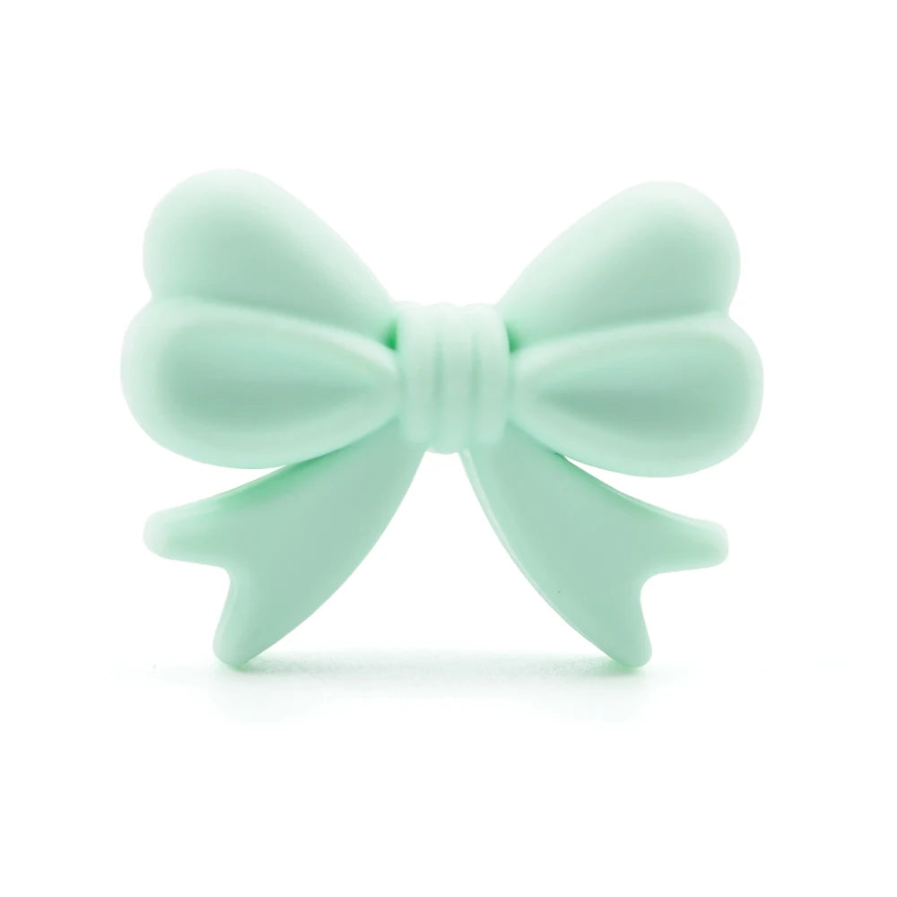 LOFCA 10pcs/lot Silicone Crown Beads BPA Free Silicon Teething Beads Baby Chew Teething Necklace DIY Pacifier Clips Accessory