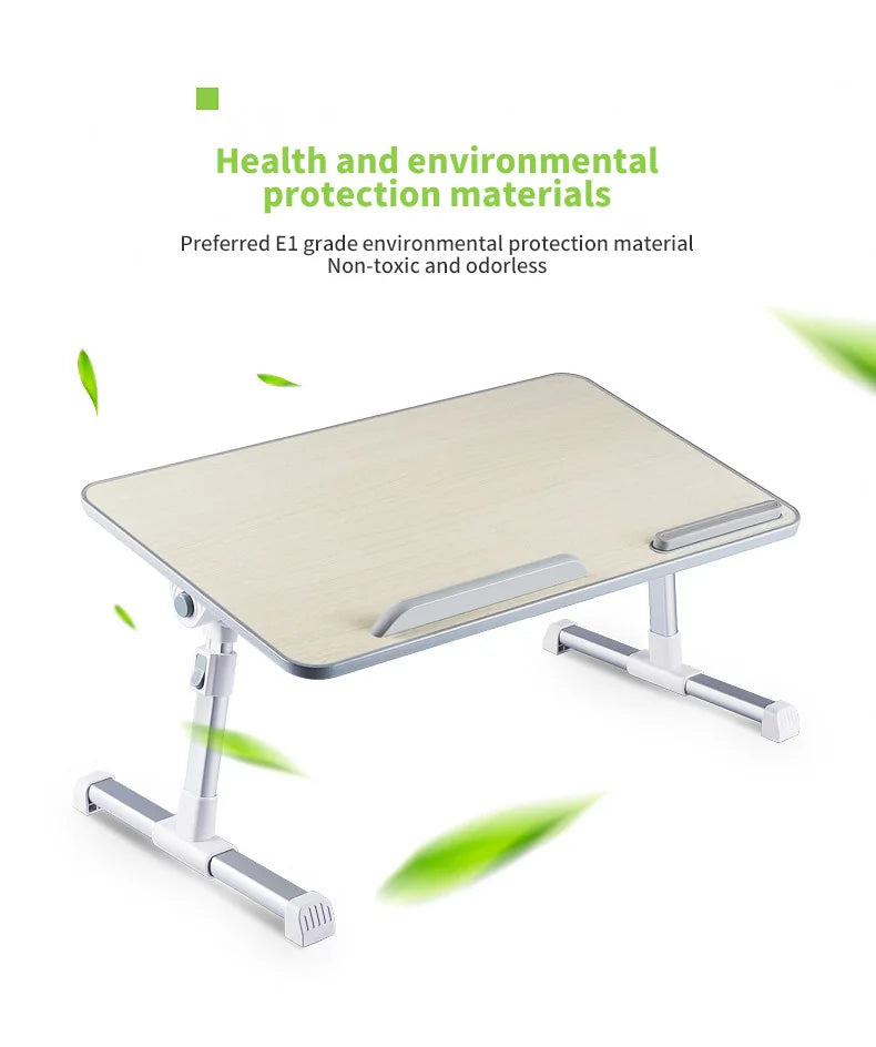 Multi-functional Laptop Desk Portable Adjustable Laptop Stand Study Table Foldable Bed Desk for Bed Sofa Tea Serving Table Stand