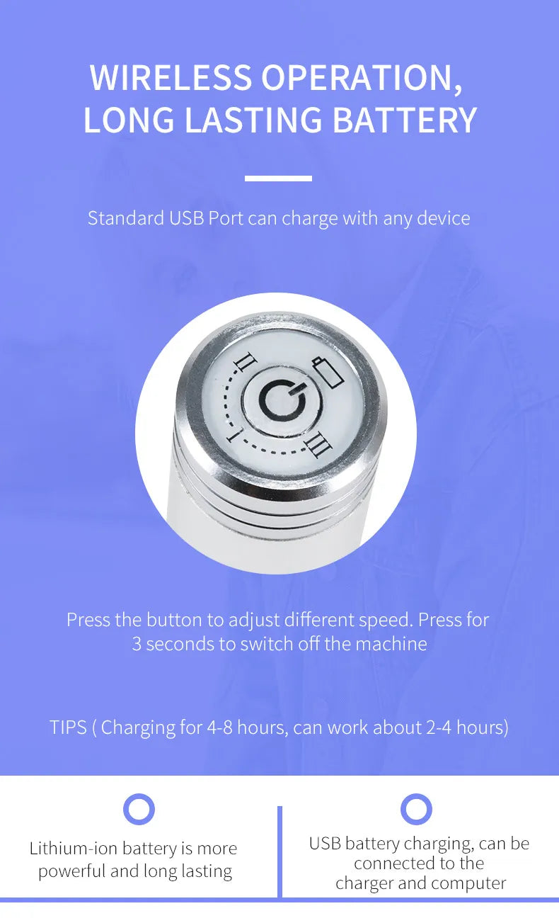 Wireless PMU Machine Permanent Makeup for Eyebrows Miroblading Eyeliner Lip Microshading Professional Rotary Tattoo Pen Gun Kit